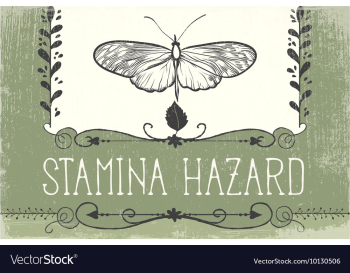 With subtle background and vintage typograph vector image