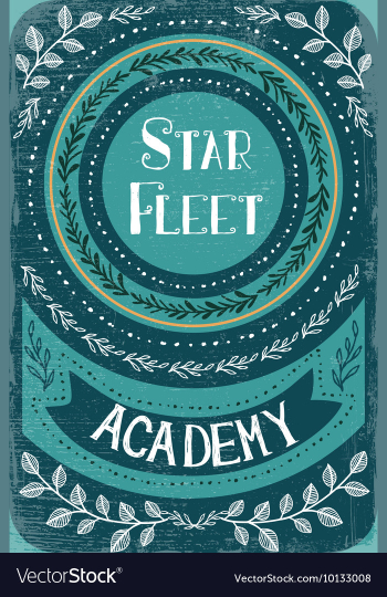 With subtle background and vintage typograph vector image