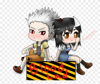 Wolf And Fuyumi 2 By Animewaterfall - Blood Lad Wolf X Fuyumi