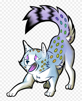 Wolf/cheetah Hybrid By Atomic8497 - Cartoon Wolf/cheetah Hybrid By Atomic8497 - Cartoon