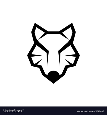 wolf geometric modern logo wolf geometric modern logo