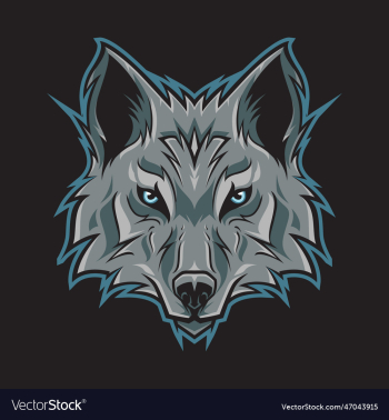 wolf head logo