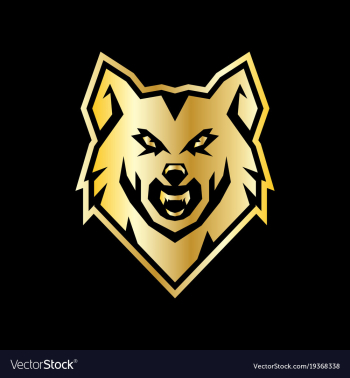 Wolf logo vector image Wolf logo vector image