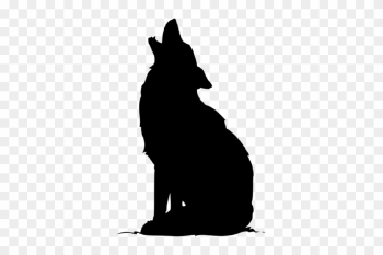 Wolf Silhouette Vinyl Decal - Wolf Silhouette Wolf Silhouette Vinyl Decal - Wolf Silhouette