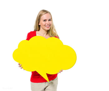 Woman advertisement person | Free stock photo - 97776
