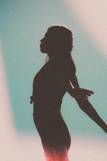 Woman against the sky Woman against the sky