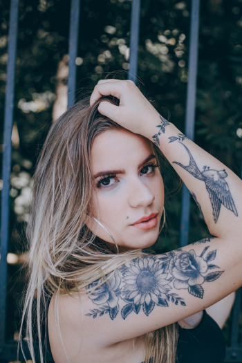 Woman Arm Tattoo Woman Arm Tattoo