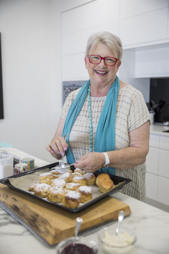 Woman Baking Cookies Woman Baking Cookies