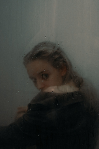Woman Behind Glass Woman Behind Glass