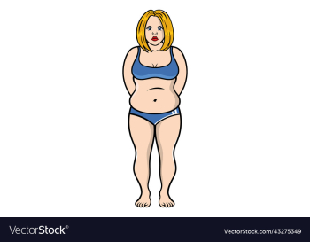 woman belly fat cartoon overweight unhappy woman belly fat cartoon overweight unhappy