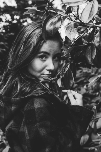 Woman Beside Plant Woman Beside Plant