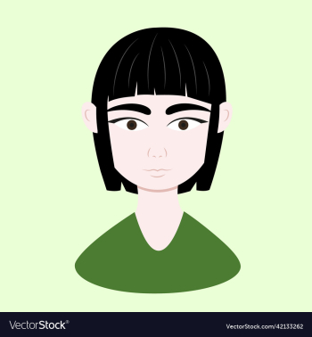 woman different race portrait cartoon woman different race portrait cartoon