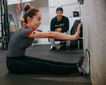 Woman Doing Exercise Woman Doing Exercise