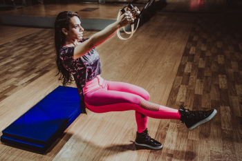 Woman Doing Exercise Woman Doing Exercise