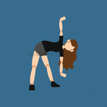 Woman doing exercise Woman doing exercise