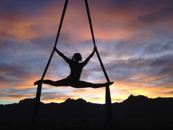 Woman Doing Yoga Woman Doing Yoga