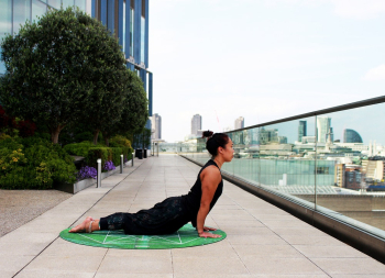 Woman Doing Yoga Exercise Woman Doing Yoga Exercise
