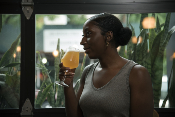 Woman Drinking Woman Drinking