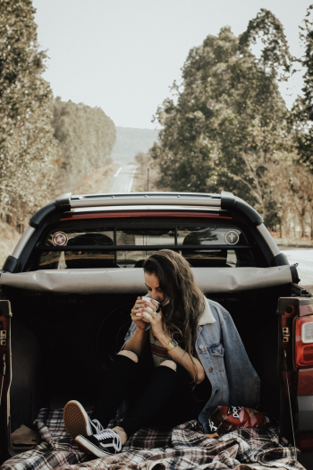 Woman Drinking Woman Drinking