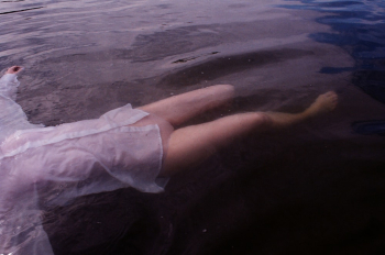 Woman Floating on Water Woman Floating on Water