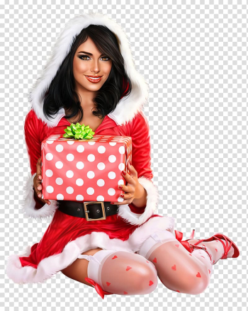Woman Girl Christmas Day, woman transparent background PNG clipart Woman Girl Christmas Day, woman transparent background PNG clipart