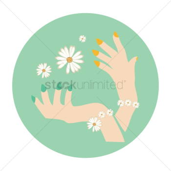 Woman hands Woman hands