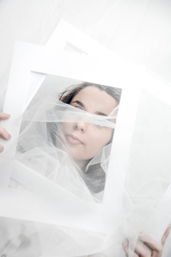 Woman Holding Mirror Woman Holding Mirror