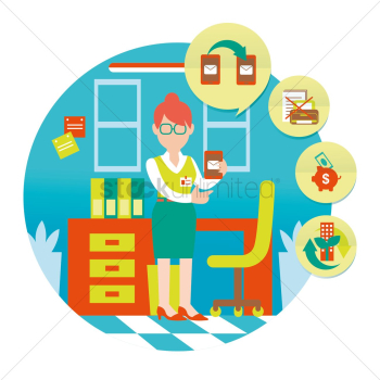 Woman holding mobile Woman holding mobile
