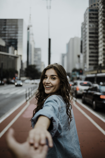 Woman Holding Person&#39;s Hand