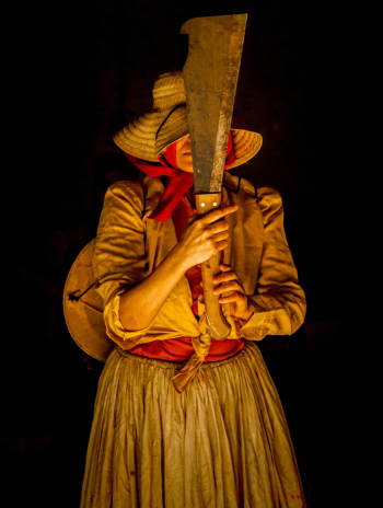 Woman Holding Sword Woman Holding Sword