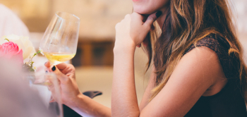Woman Holding Wine Glass Woman Holding Wine Glass