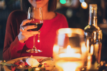 Woman Holding Wine Glass Selective Focus Photography Woman Holding Wine Glass Selective Focus Photography