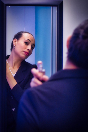 Woman in Front of Mirror Woman in Front of Mirror