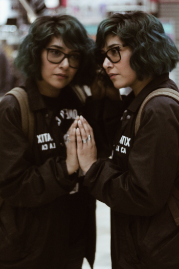 Woman In Front Of Mirror Woman In Front Of Mirror