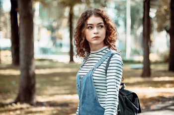 Woman In Park Afternoon Woman In Park Afternoon