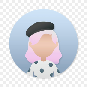 Woman in polka dot dress | Free PNG Sticker - rawpixel