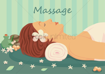 Woman in spa Woman in spa