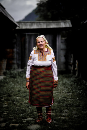 Woman in Traditional Wear Woman in Traditional Wear