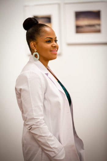 Woman in White Medical Robe Woman in White Medical Robe