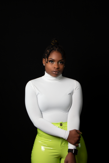 Woman in White Turtleneck Sweater Woman in White Turtleneck Sweater