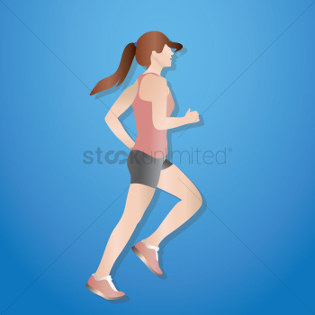 Woman jogging Woman jogging