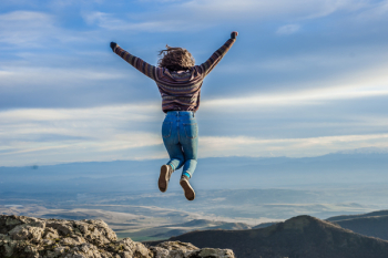 Woman Jumping Woman Jumping