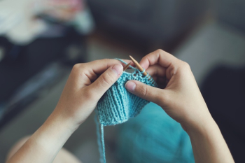 Woman Knitting Free Photo Woman Knitting Free Photo