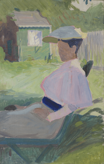 Woman on Garden Chair, Visby | Free Photo - rawpixel Woman on Garden Chair, Visby | Free Photo - rawpixel