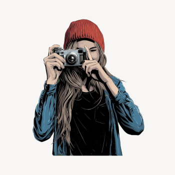 Woman photographer clipart, portrait illustration | Free Vector - rawpixel Woman photographer clipart, portrait illustration | Free Vector - rawpixel