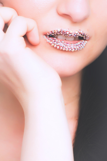 Woman Pink Lips Woman Pink Lips