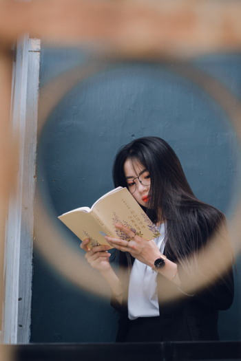 Woman Reading Book Woman Reading Book
