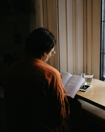 Woman Reading Book Woman Reading Book