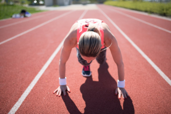 Woman Ready To Run Woman Ready To Run