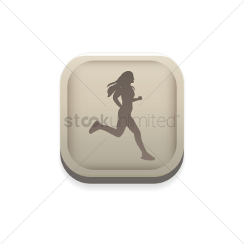 Woman running Woman running